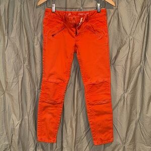 GAP Skinny Mini Moto Khakis